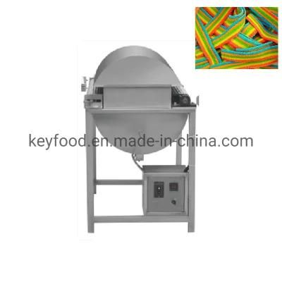 CE Approved Automatic Sour Rainbow Licorice Belt Candy Production Line