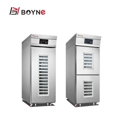 Two Half Door 36 Trays Fermentation Equipment Freezing Retard Proofer