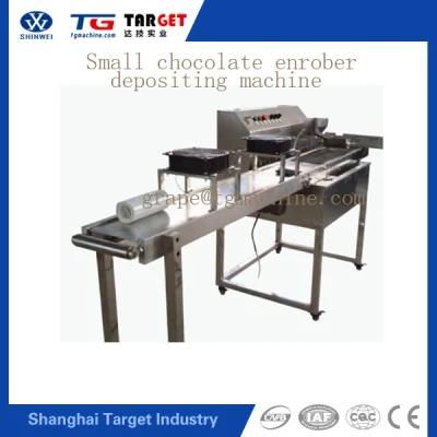304 Stainless Steel Chocolate Enrobing Machine with Cooling Table