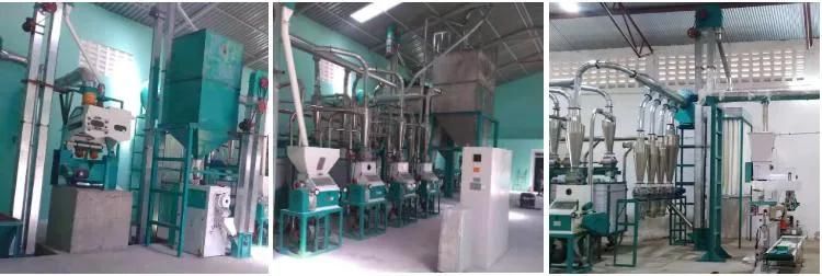 Hongdefa Hot Sale 30t/24h Maize Flour Milling Machine