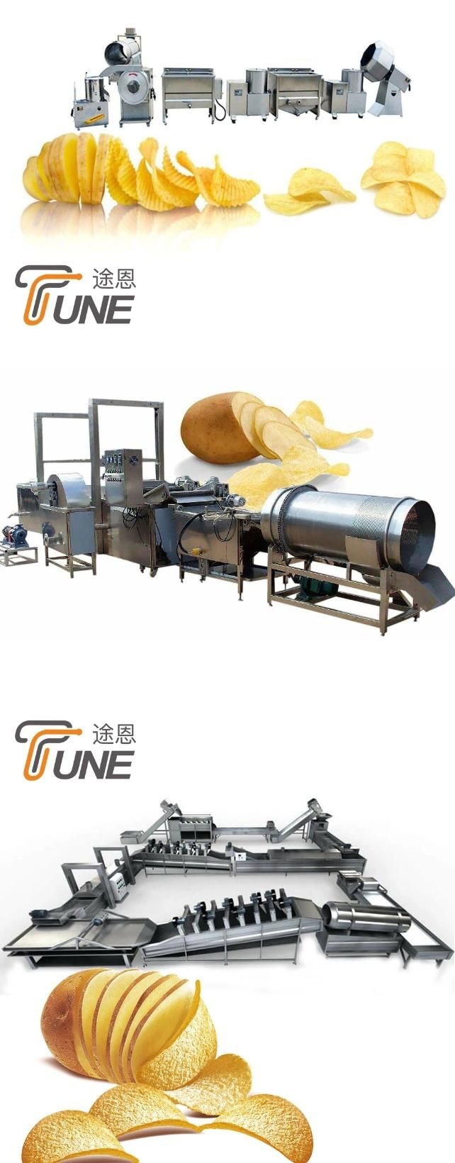 French Fries Making Prodution Machines Line Factory Price