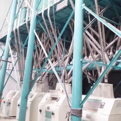 30-120t/24h Wheat Flour Milling Machine for Ethiopia in Africa