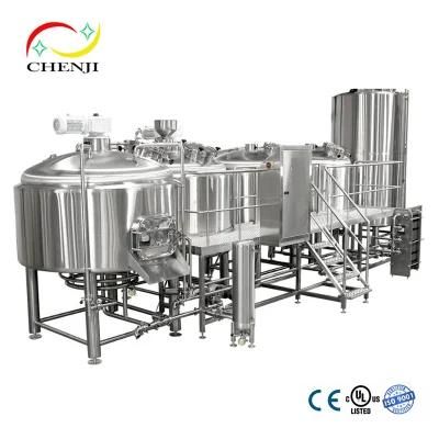 1000L 2000L 3000L 30hl 20bbl Stainless Steel Jacketed Double Layer Heat Preservation ...