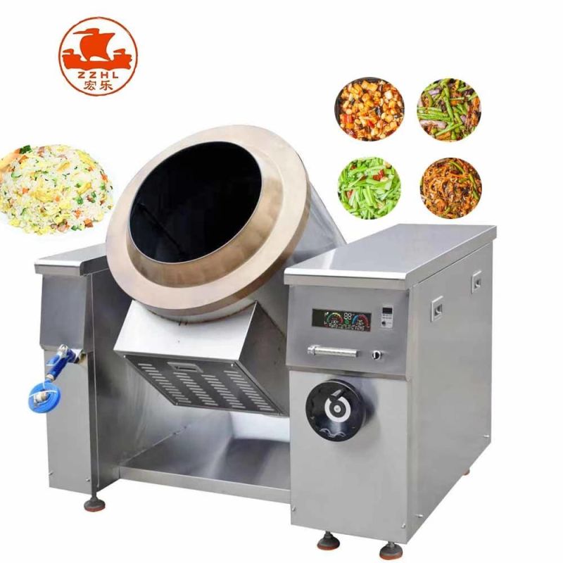 Automatic Electromagnetic Planet Stir-Frying Machine Planetary Cooking Pot