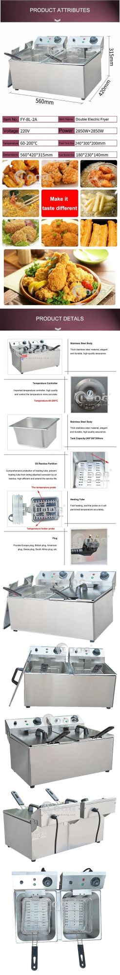 Commercial Snack Machine Electric Chips Fryer Wholesale Factory Price Restaurant Fryers for Sale