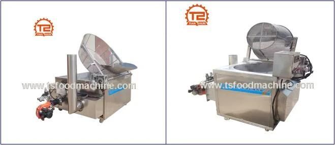 Gas Heating Potato Chips Fryer and Fried Chicken Frying Machine Fried Chicken Fryer