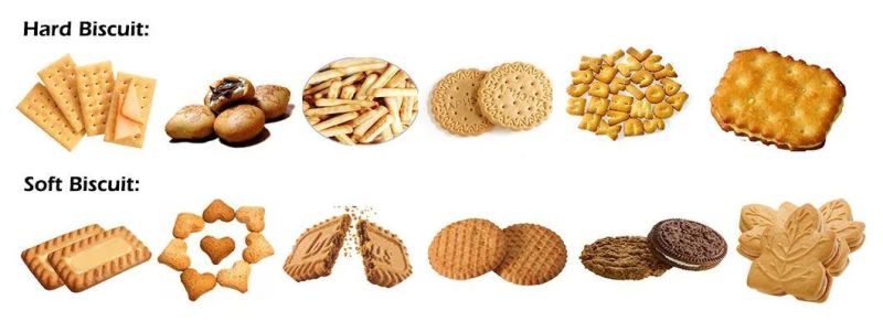 Factory Price CE Automatic High Capacity Soft Biscuit Making Machine for Cookies