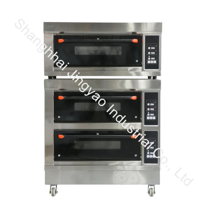 Hot Classic Commercial Durable Electric/Gas Pizza Bread Baking Deck Oven Machine Industrial Single/Double Electric Bakery Equipment Unique Bakery Pizza Oven