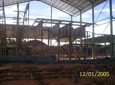 Advanced Technology Palm Oil Production Line / Palm Fruit Oil Processing Machine