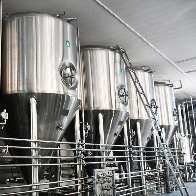 500L 1000L 2000L SUS 304 Beer Conical Fermenter for Brewery