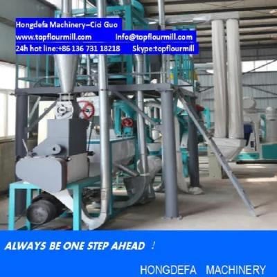 Low Cost 300kg Per Hour Corn Flour Mill