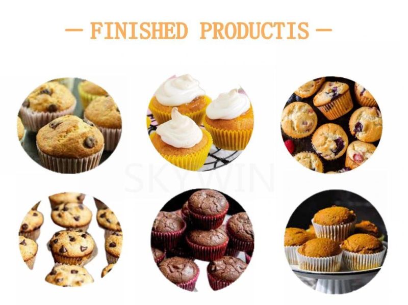 Automatic Cupcake Muffin Filling Cookies Machine Cake Making Equipment Price