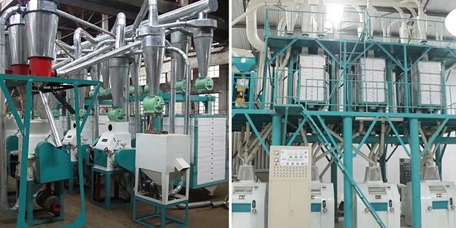 Wheat Flour Milling Machines with Price (40t)