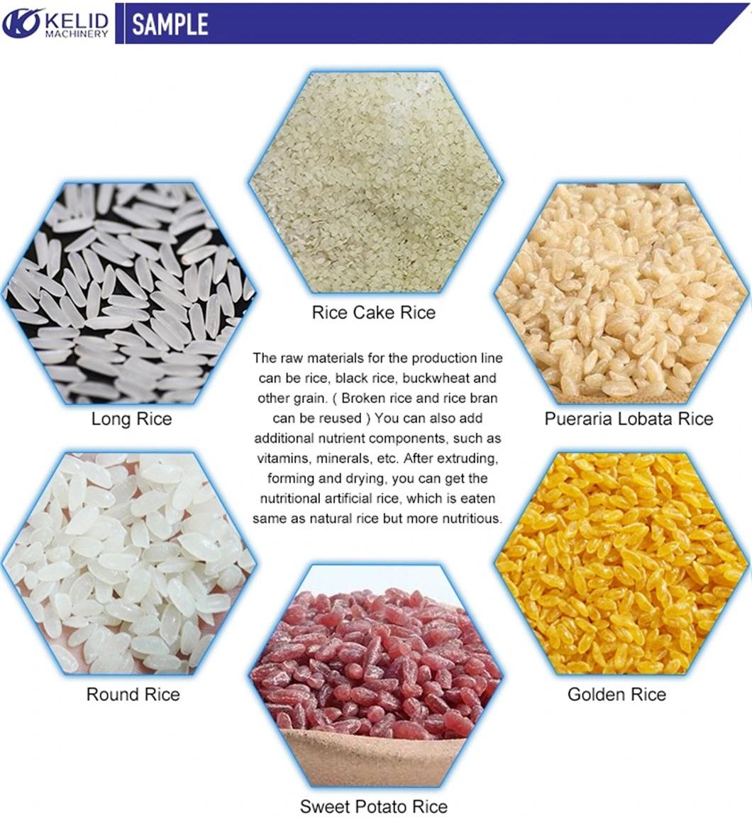 Automatic Extruded Nutrition Puffed Rice Cereal Making Machine