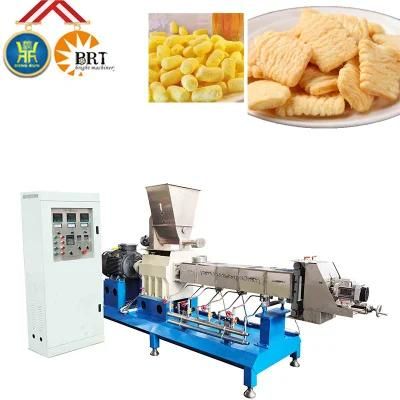 extrusion cheese puffs machine corn puff chips making production line