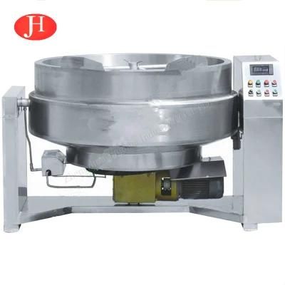 Electric Stainless Steel Garri Fryer Cassava Starch Production Line