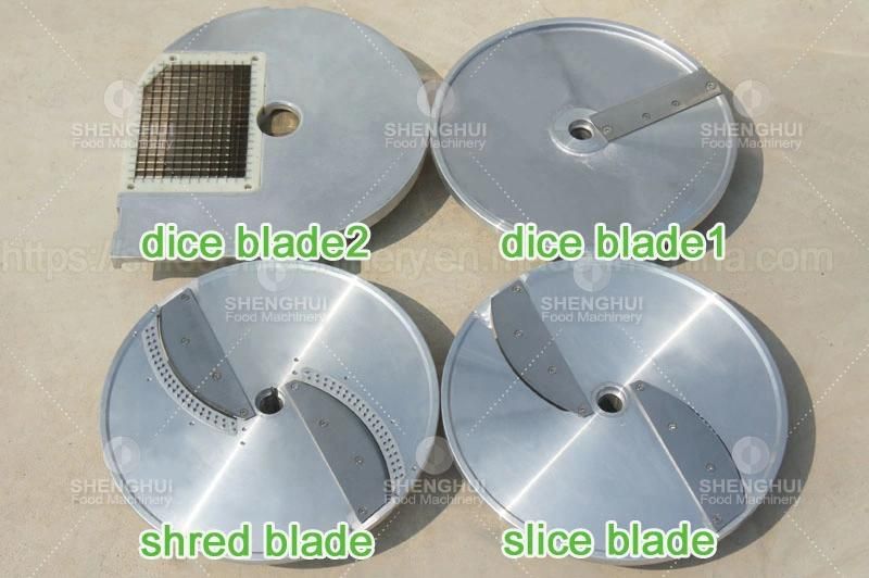 Double Head Fruit Cutter Dicer Shredder Slicer Vegetable Cutting Machine