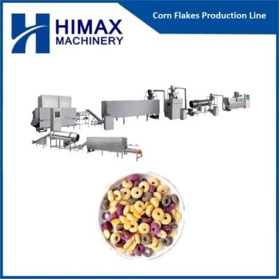 Corn Flakes Breakfast Cereal Processing Machinery Line on Sale