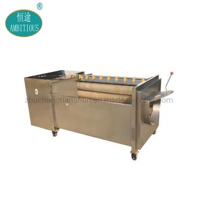Industrial Carrot Ginger Cleaning Potato Washer Cassava Peeling and Washing Machine Price