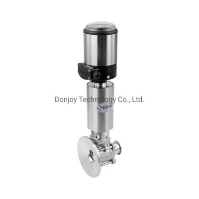 Us 3A Donjoy Sanitary Ball Valve with Bottom Connection