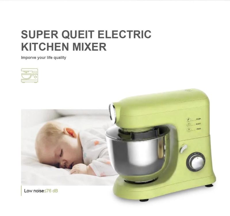 Easy to Operate Personalized Design 3 in 1 Stand Mixer Variable 8 Speed with Pulse Multi Function Stand Mixer Dough Maker