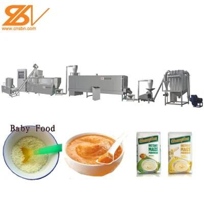 Nutritional Powder Infant Flour Production Plant Snacks Cereals Manufacturing Line Instant ...