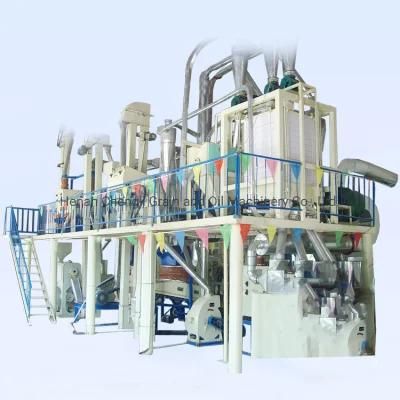 Fully Automatic Small Maize Corn Flour Mill