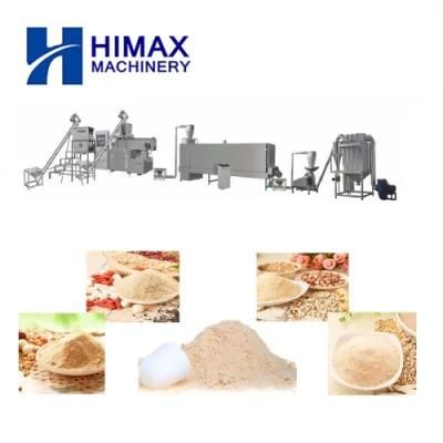 Automatic Nutrition Flour Powder Baby Food Processing Line