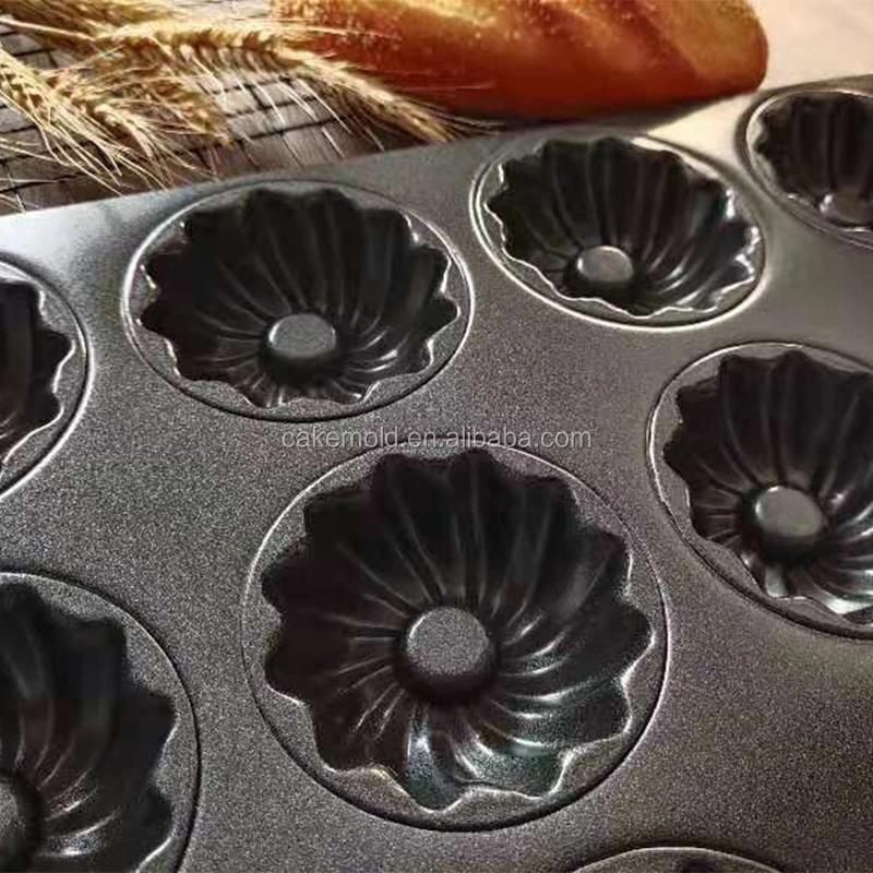 Popular Cake Molds Non-Stick Donut Bakeware Baking Trays for Bakery