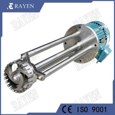 SUS316L or 304 Sanitary Stainless Steel Emulsifying Mixer Homogenizer Emulsifier Mixer