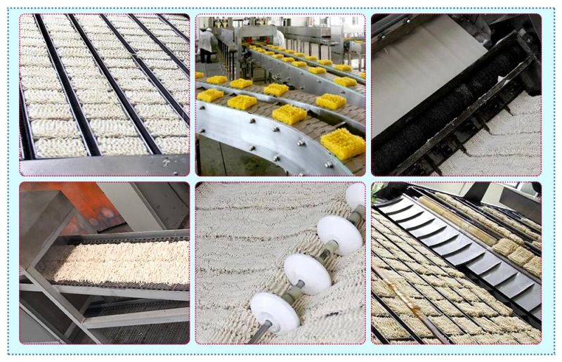 Stainless Steel Automatic Food Grade Stainless Steel Instant Noodles Making Machinery for Small Factory