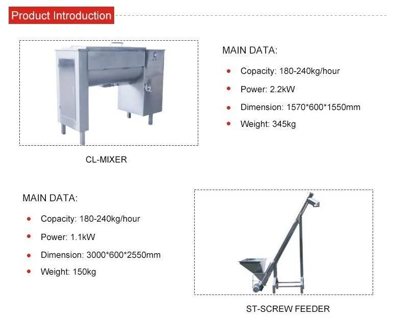 Factory Direct Sale Industrial Puff Extruder