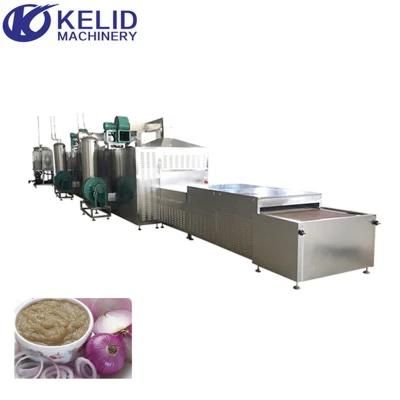 Condiment Seasoning Onion Paste Sauce Microwave Drying and Sterilization Machine