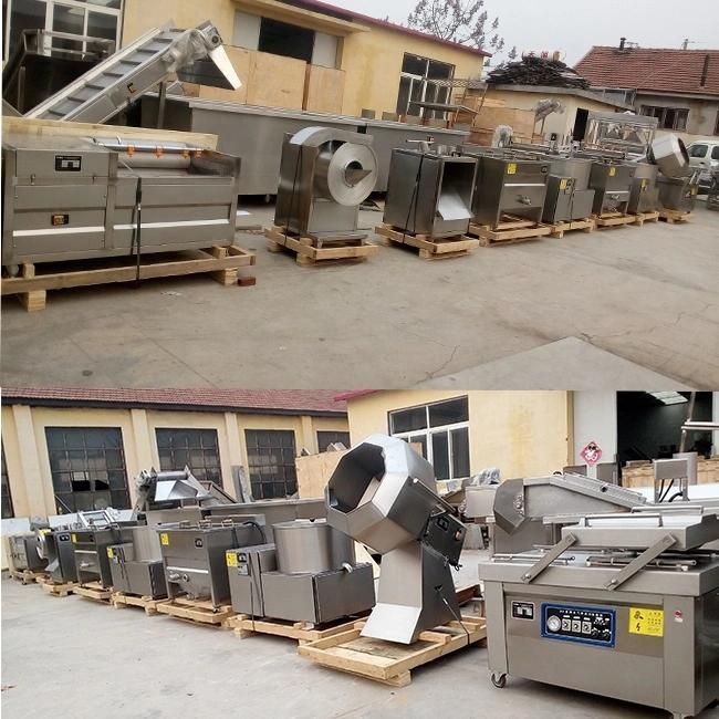 Fryer Equipment Crisp Sweet Potato Banana Chips Frying Line Machinery Snack Food Processing Machine