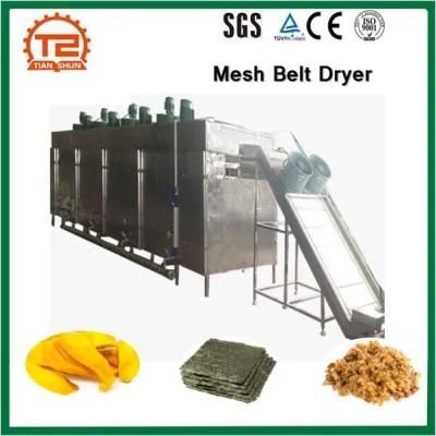 Fruit and Vegetable Dryer Mesh Belt Dryer