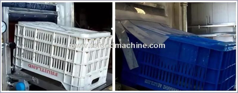 Plastic Basket Washing Machine Tray Washer Fruit and Vegetable Crate Basket Washing Machine