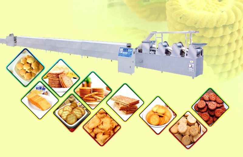 Stainless Steelautomatic Small Scale Industry Biscuit Making Machine with Low Price