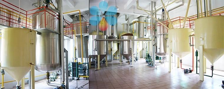 China Best Selling Huatai Brand Cotton Oil Refinery Machine / Crude Cotton Oil Refining Plant Equipment