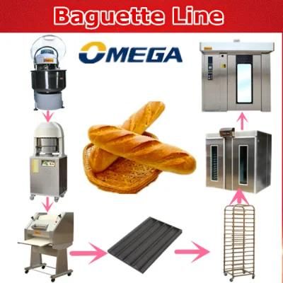 Complete Bakery Equipment Manufacturer French Bread Making Machine and Production Line