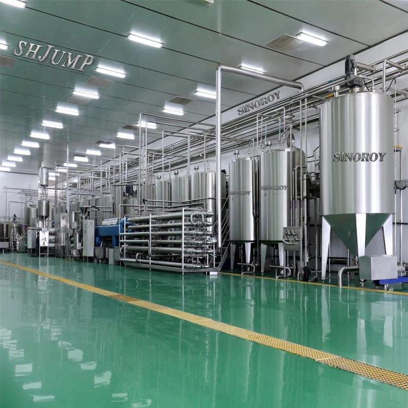 50 Tons Diversity Fruit Production Lines Machines for Apricot Paste, Citrus Grape NFC Juice, Avocado Puree Jam Sauce Ketchup Aseptic Bag in Box Package