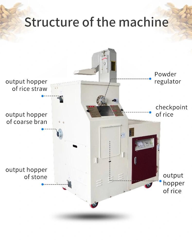 Rice Milling Equipment Mini Machine Rice Mill Plant Milling Machinery Automatic Rice Milling Machine Price