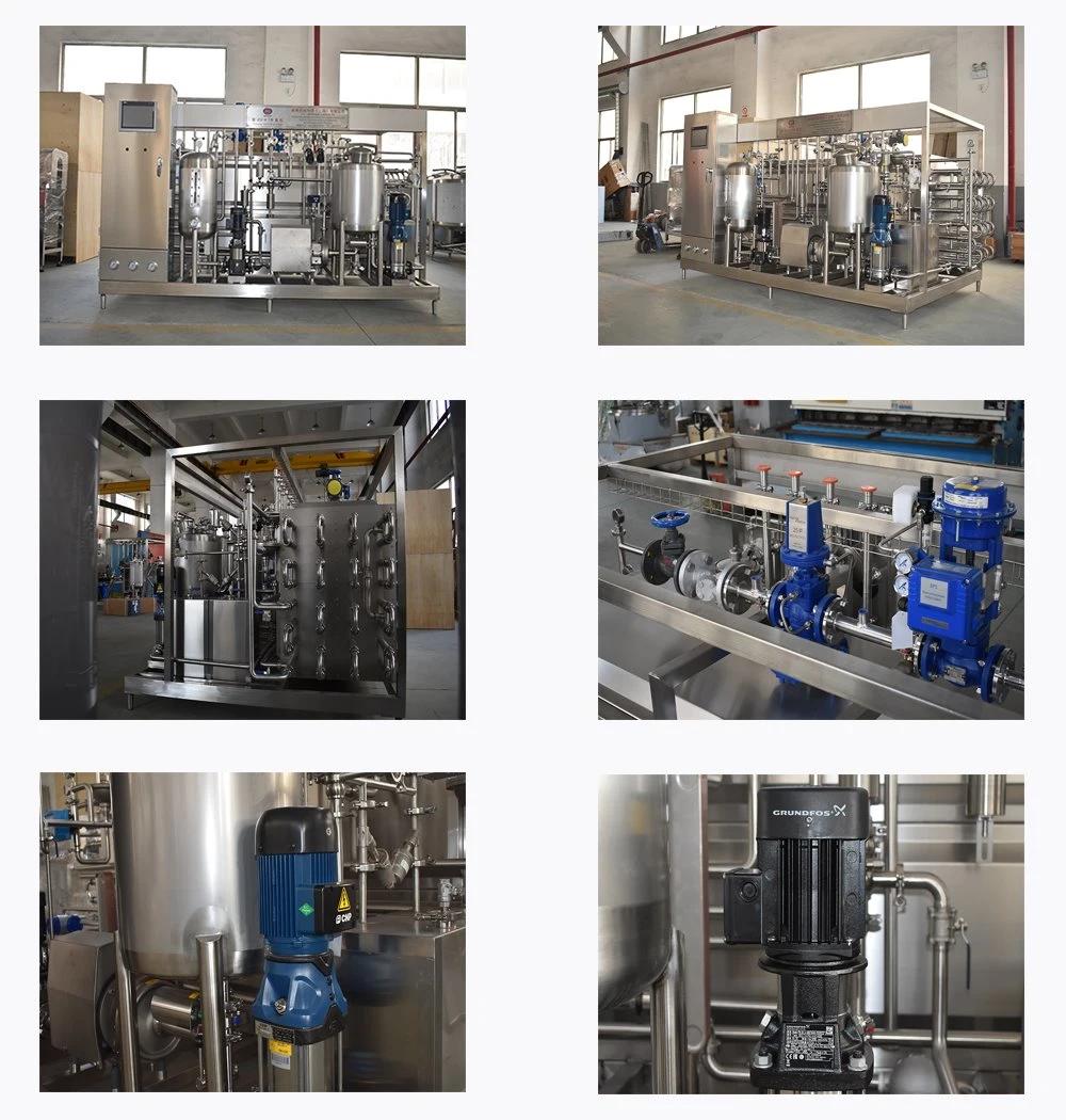 Turn-Key Solution Complete Fully Automatic Uht Milk Processing Machinery Milk Plant