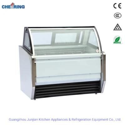 High Efficiency Popsicle Display Case / Commercial Ice Cream Display Cabinet Freezer