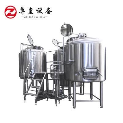 Professional Beer Factory Brewery Brewing System Commercial Craft 1200L Micro Turnkey ...