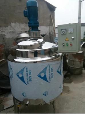 Stainless Steel Customized Electric Steam Heating Mixer Tank Price