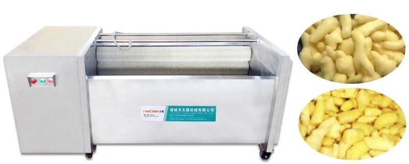High Efficient Peeling Washing Machine Ginger Peeler Machine