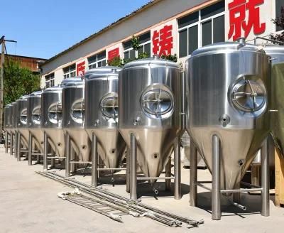 SUS304 Beer Fermenter for Beer Brewing Equipment Brewery Use