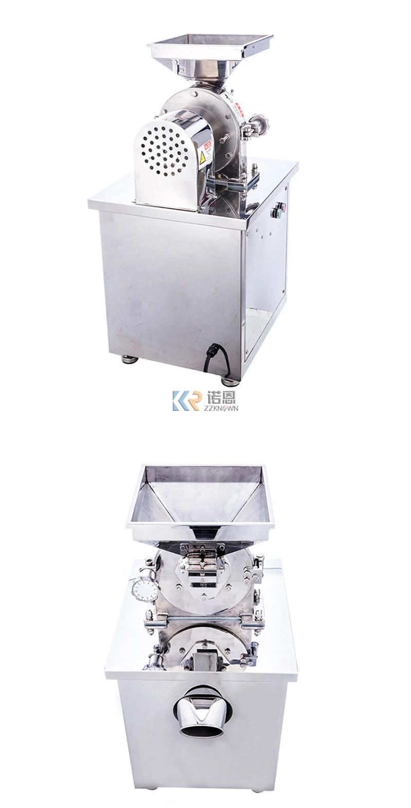 Automatic Rice Corn Grinder Stainless Steel Wheat Flour Grain Grinding Mill Crushing Machine