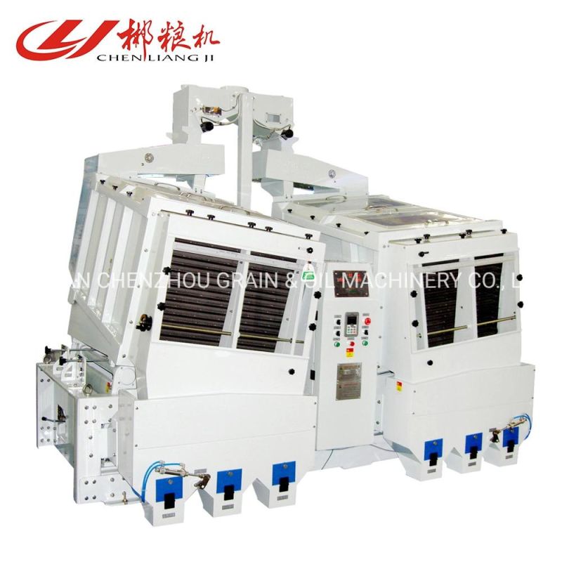 Clj Hot Sale Rice Milling Machinery Gravity Double Body Paddy Separator Machine Mgcz80X20X2