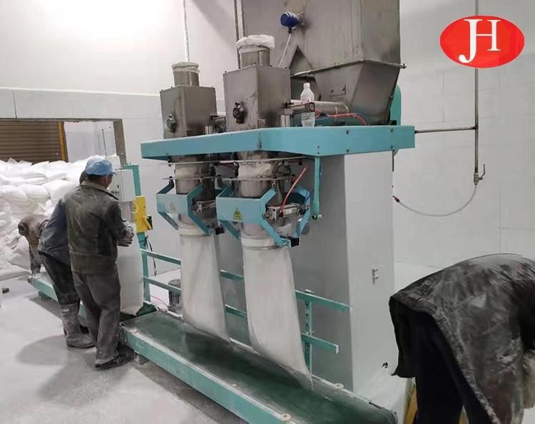 Potato Raw Flour Packaging Making Machine Quantitative Powder Packing Production Line